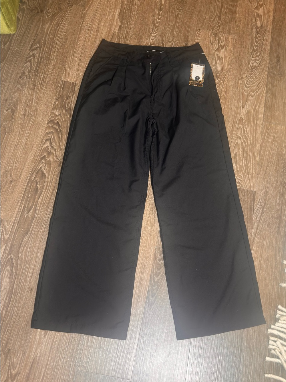 Vans women’s Black Wide-Leg Chinos / BNWT